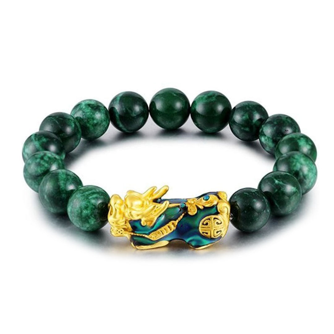 Bracelet Feng Shui (malachite)